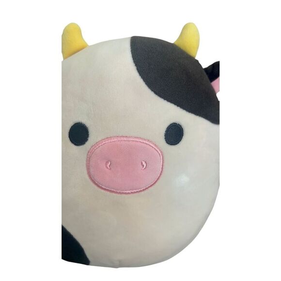 Squishmallow Connor The Cow Plush Plush 7” - Picture 3 of 9